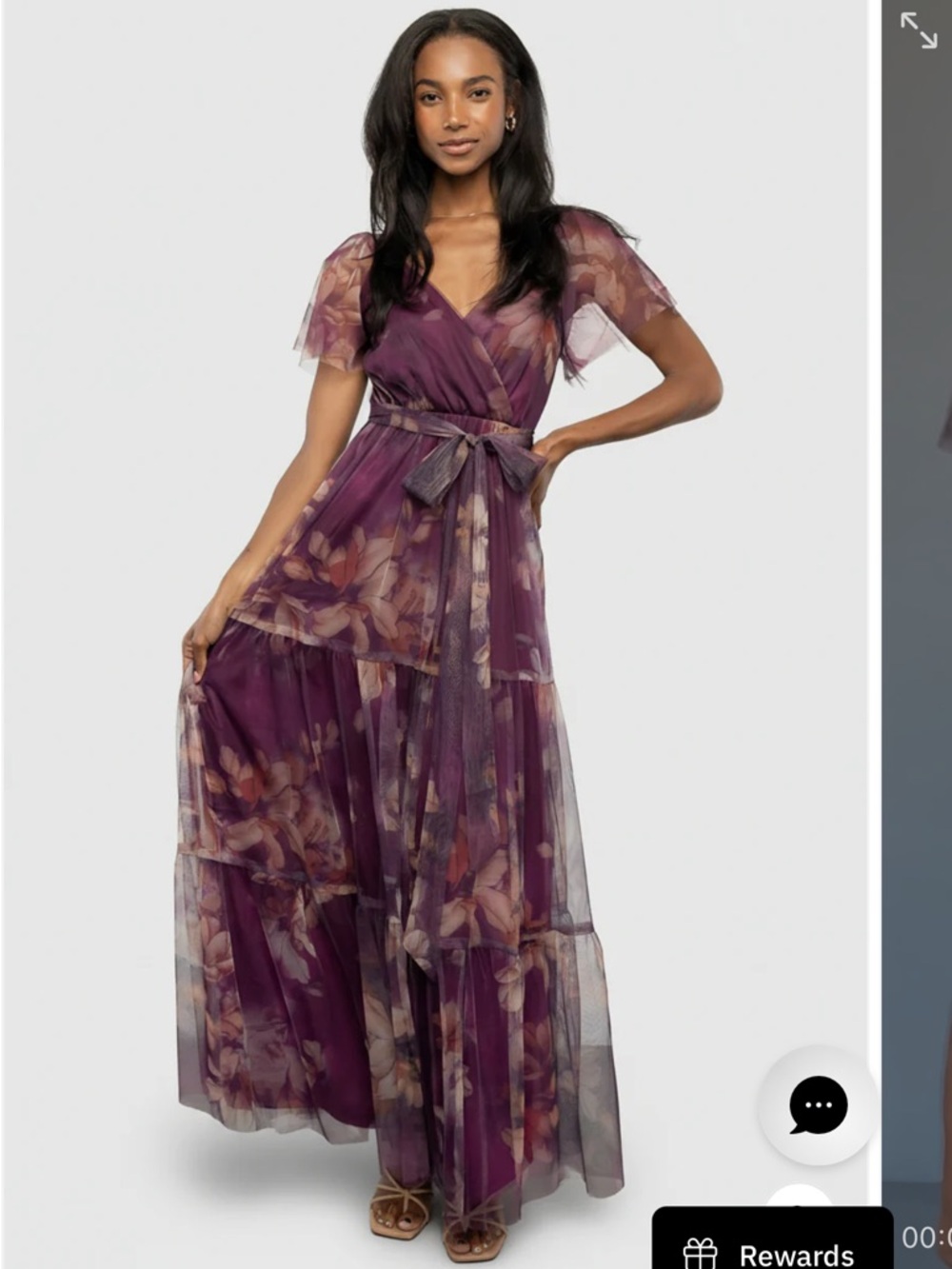 Baltic Born Nicola Tulle Maxi Dress